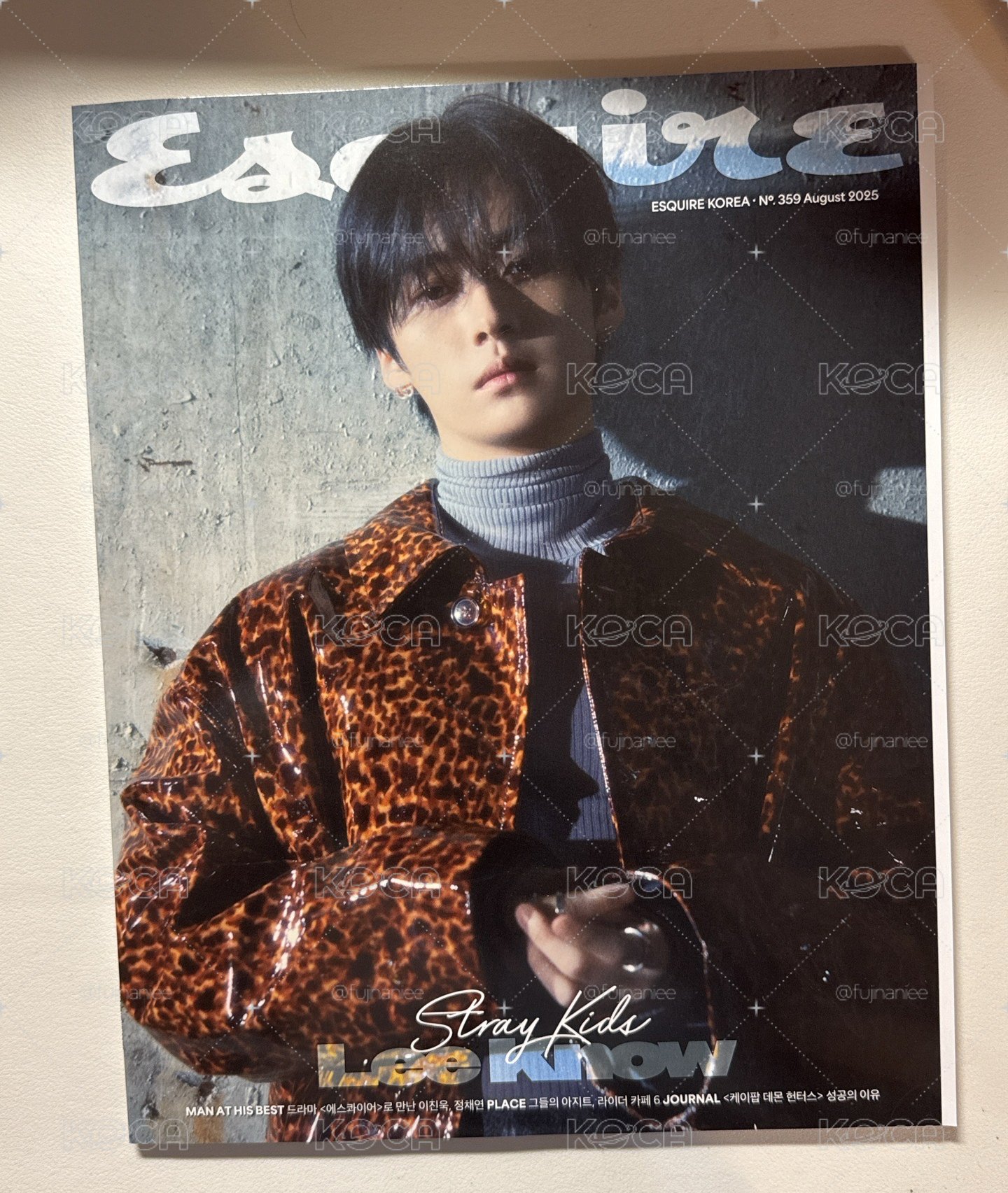 ESQUIRE KOREA 8月號旻封