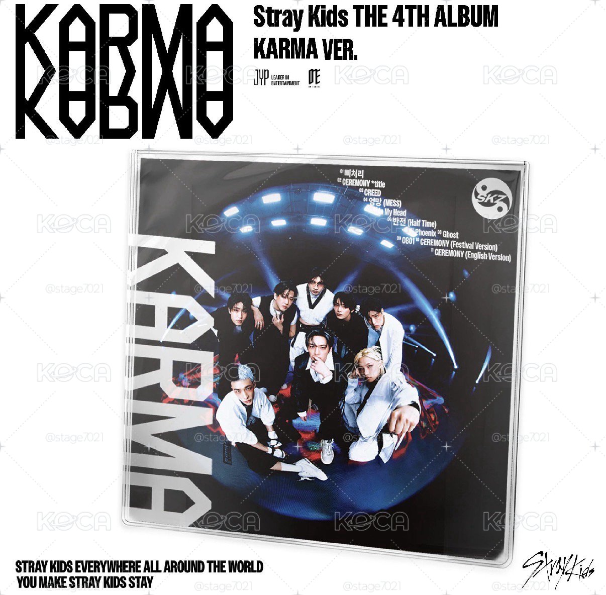 Stray Kids｜KARMA 專輯卡 Karma ver. 固配