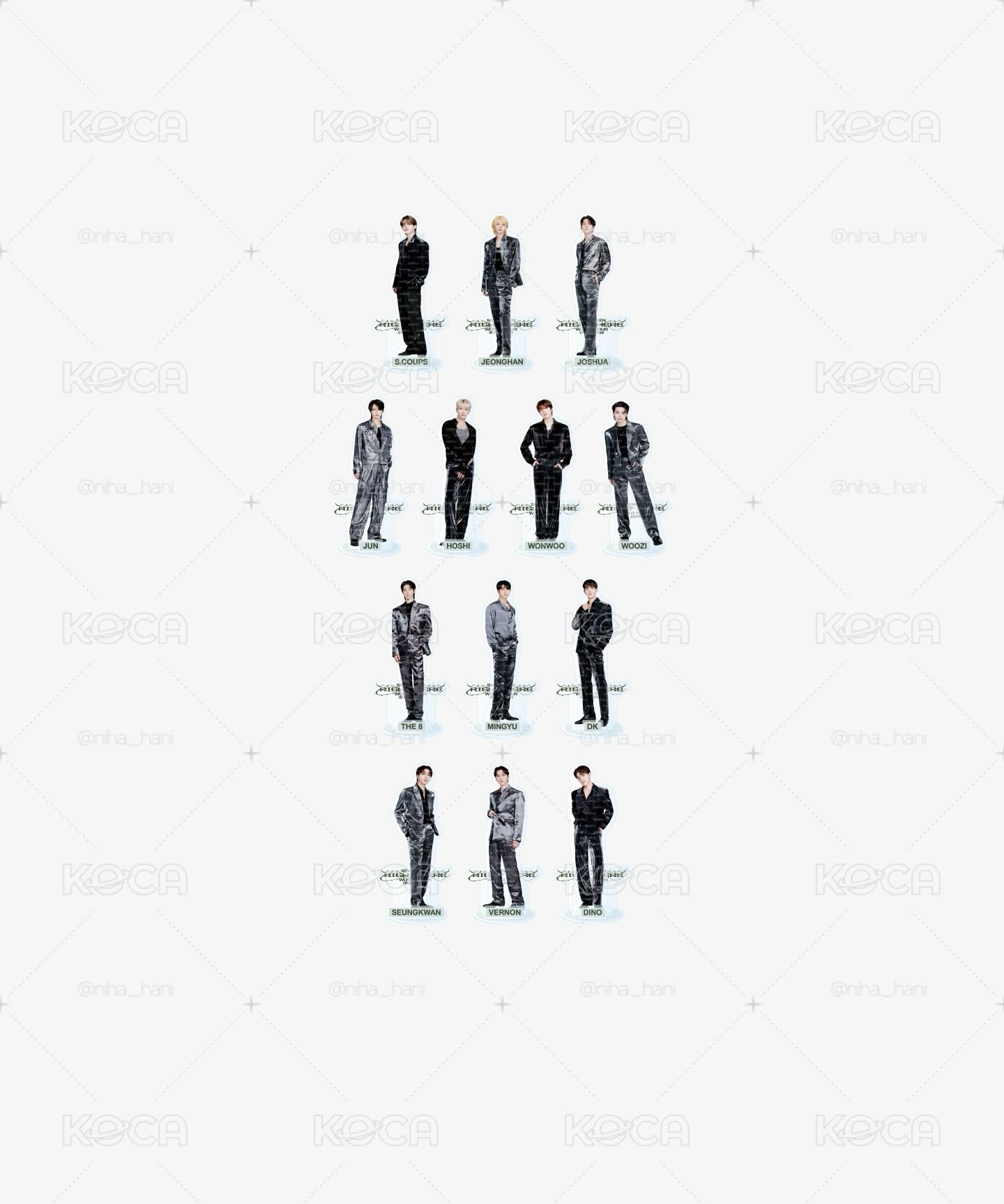 🌟全新現貨 SEVENTEEN [RIGHT HERE JAPAN] 立牌