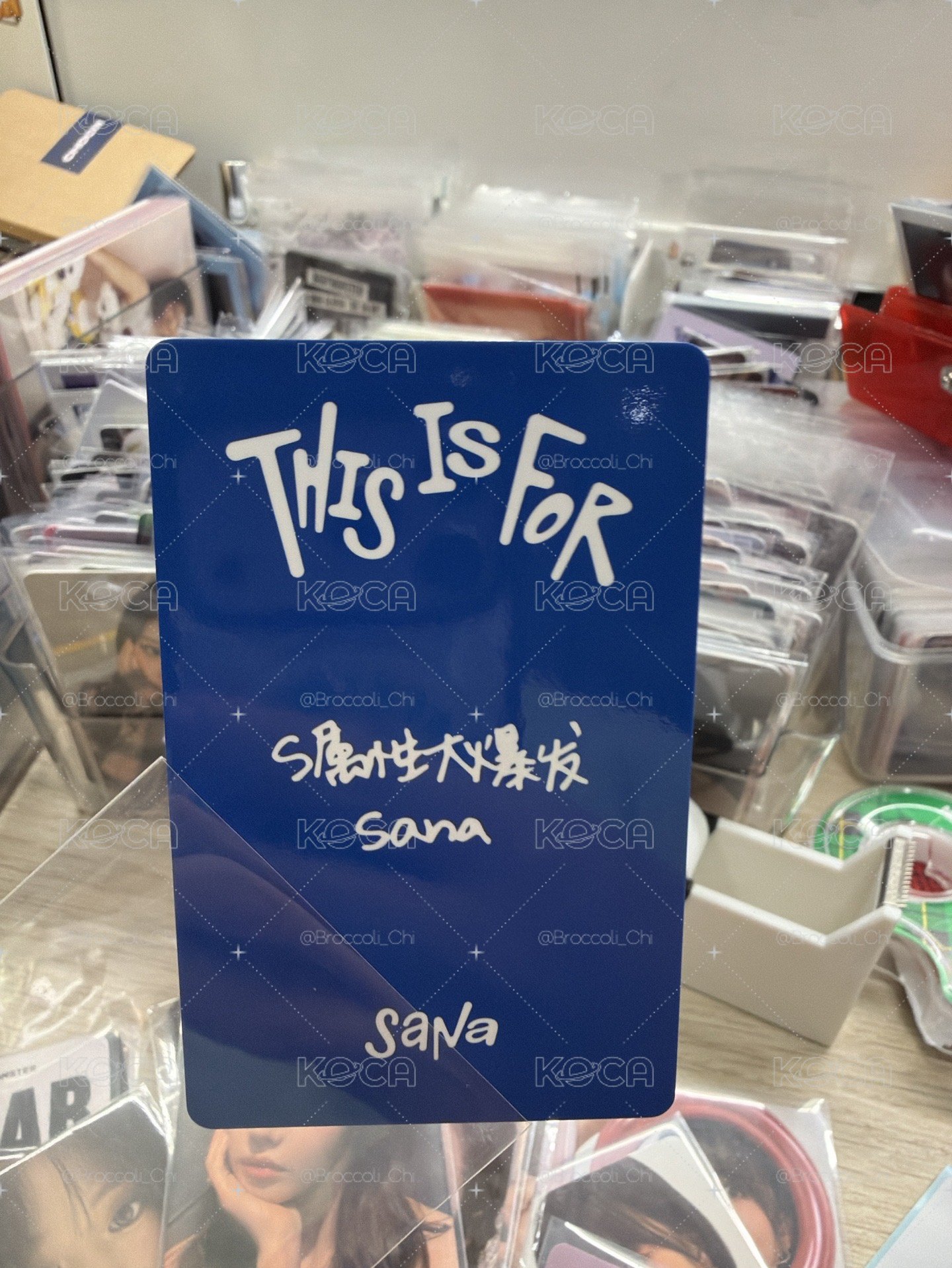 現貨｜Sana S屬性大爆發中文卡背