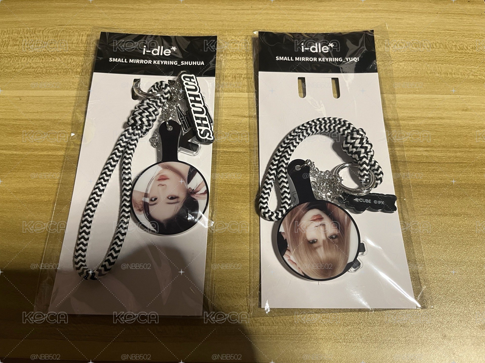 （🏰現貨）I-dle 711 預購 迷你鏡吊飾