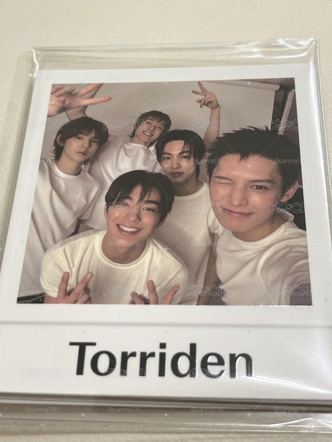 Torriden oy 代言卡 一套全新六張