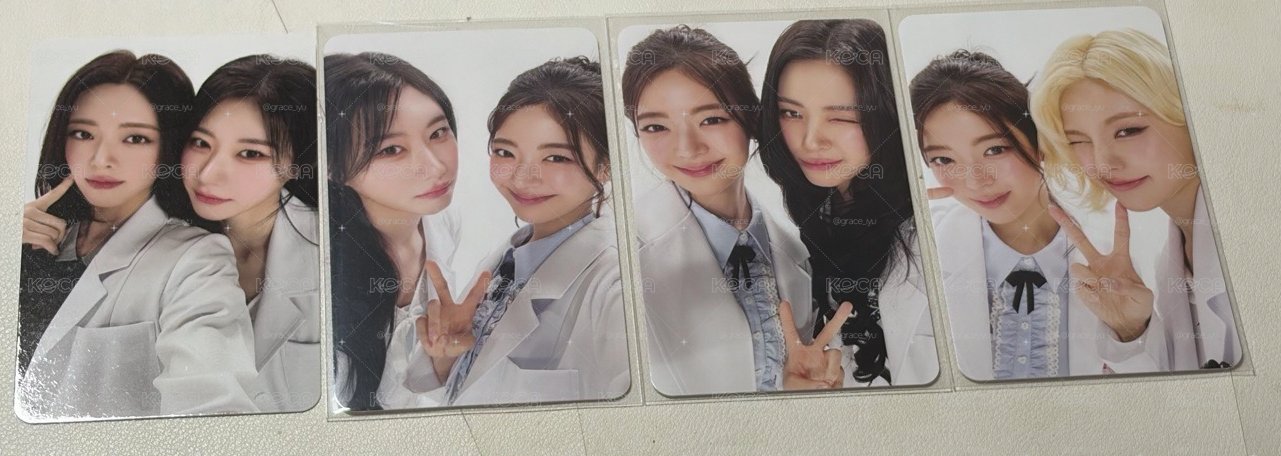 ITZY 五期會員禮 雙人卡