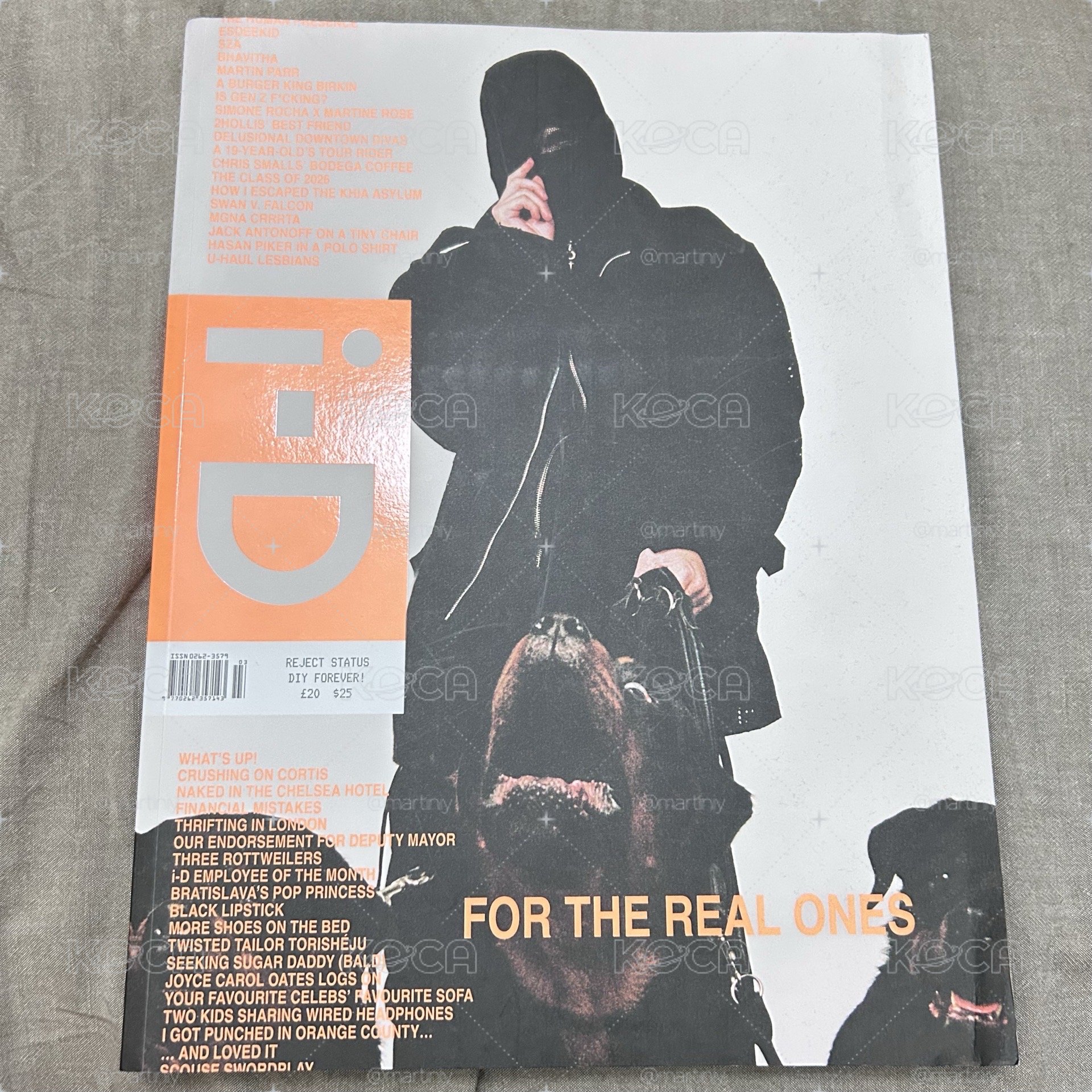 I-D 雜誌 CORTIS內頁
