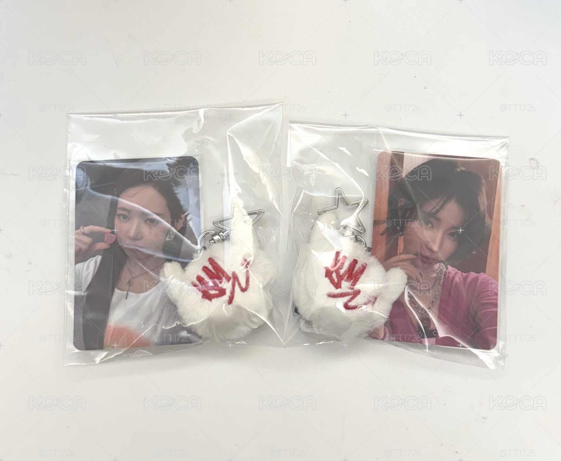 首爾場週白球吊飾含卡