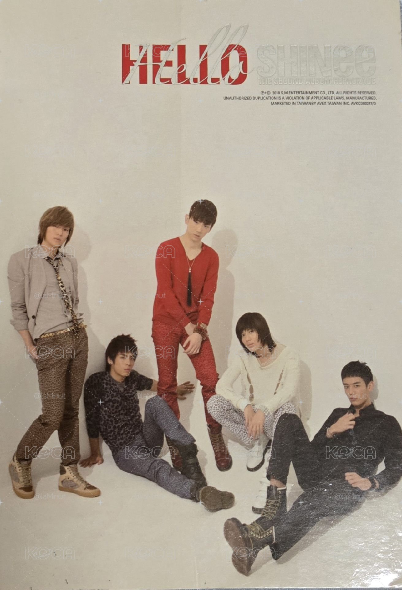 shinee Hello台壓