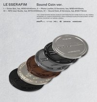 ANTIFRAGILE, CRAZY, EASY, FEARLESS, HOT, UNFORGIVEN, 官方周邊 Sound Coin Album