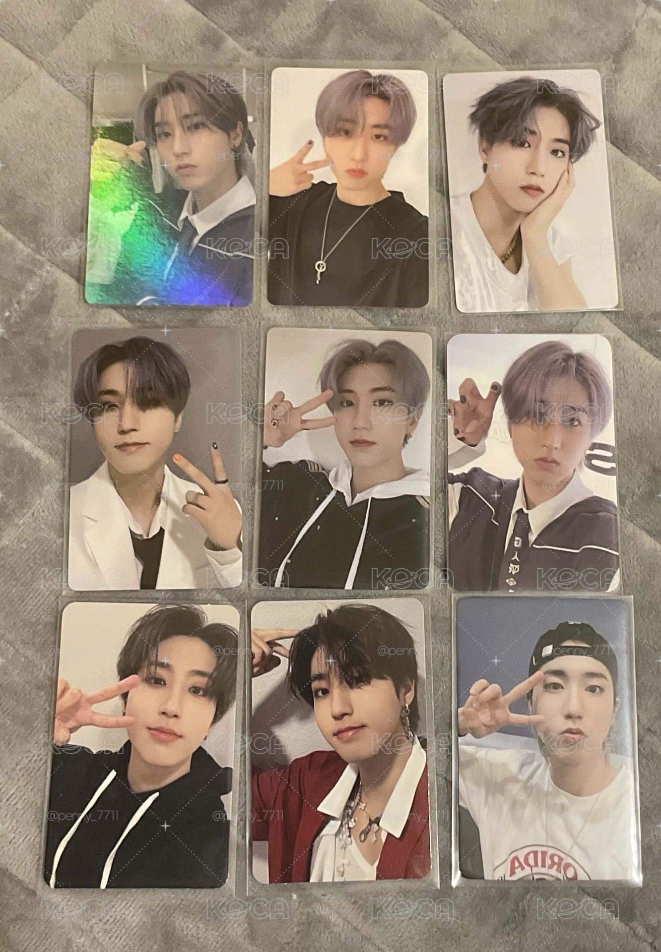 Straykids 韓知城小卡