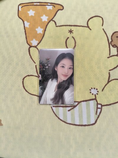 yes I am sana 2張小卡+風琴明信片，七週年幸運卡