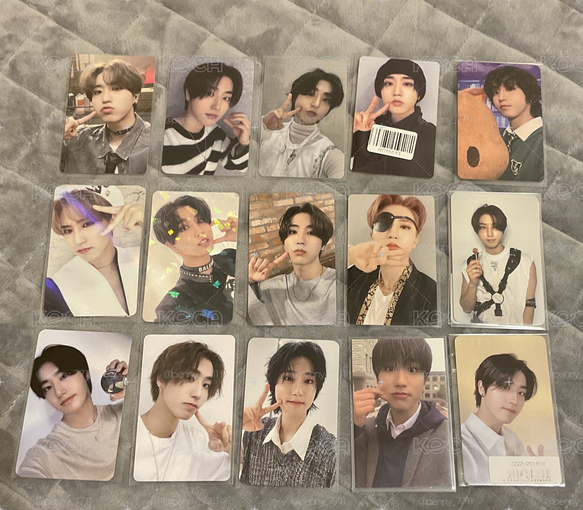 Straykids 韓知城小卡