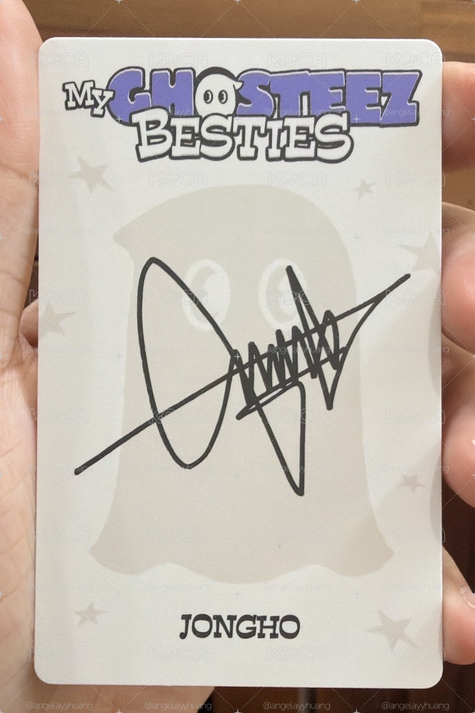 ATEEZ 2026 七期會員禮小卡 鍾浩
