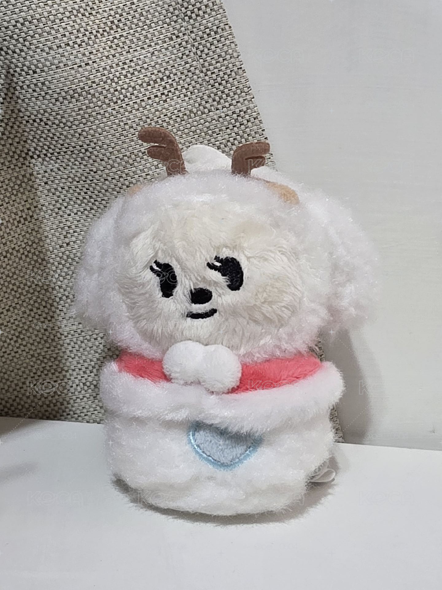角巴兔雪人娃 送小卡