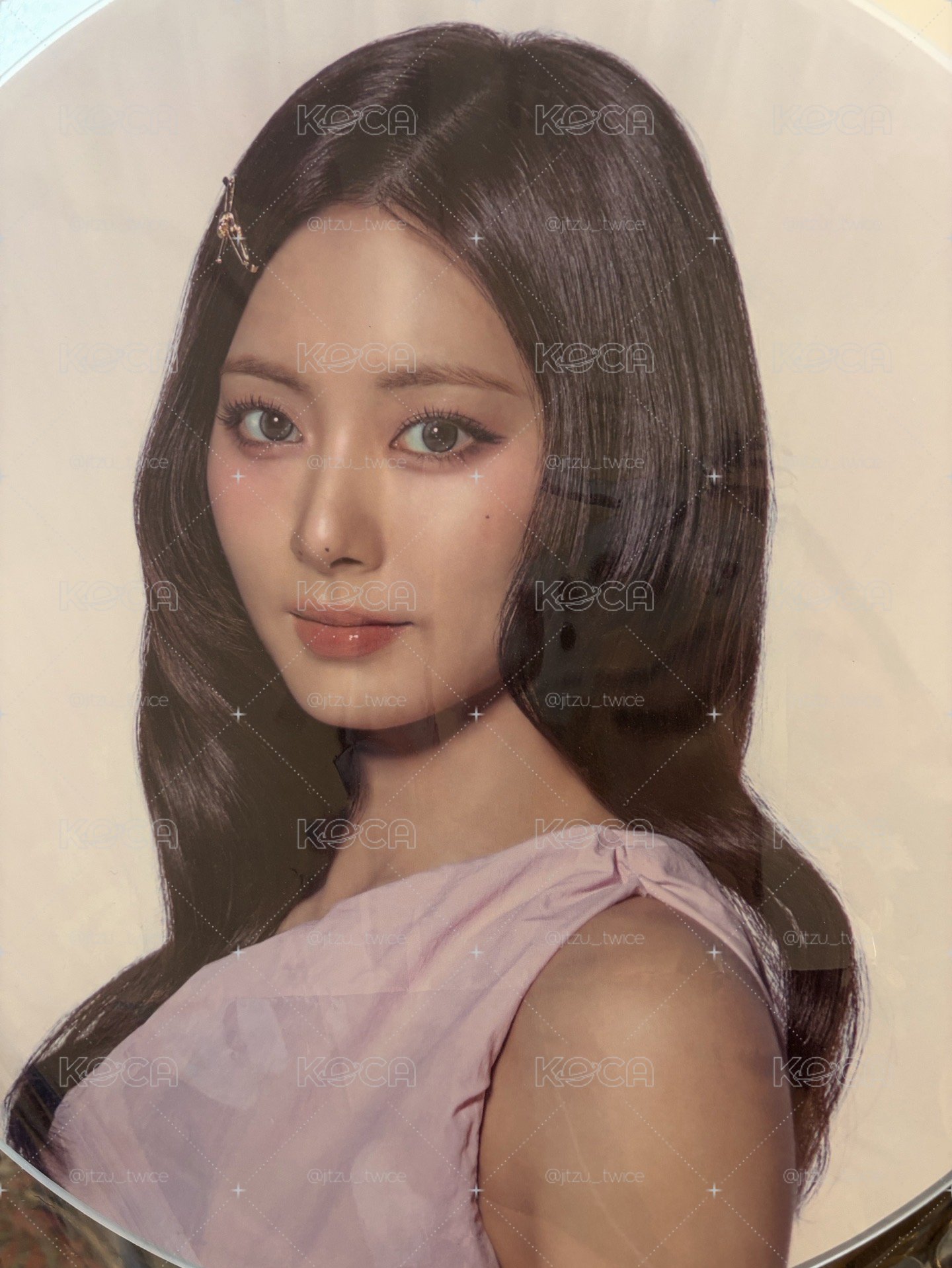 TWICE 子瑜 台北快閃店扇子