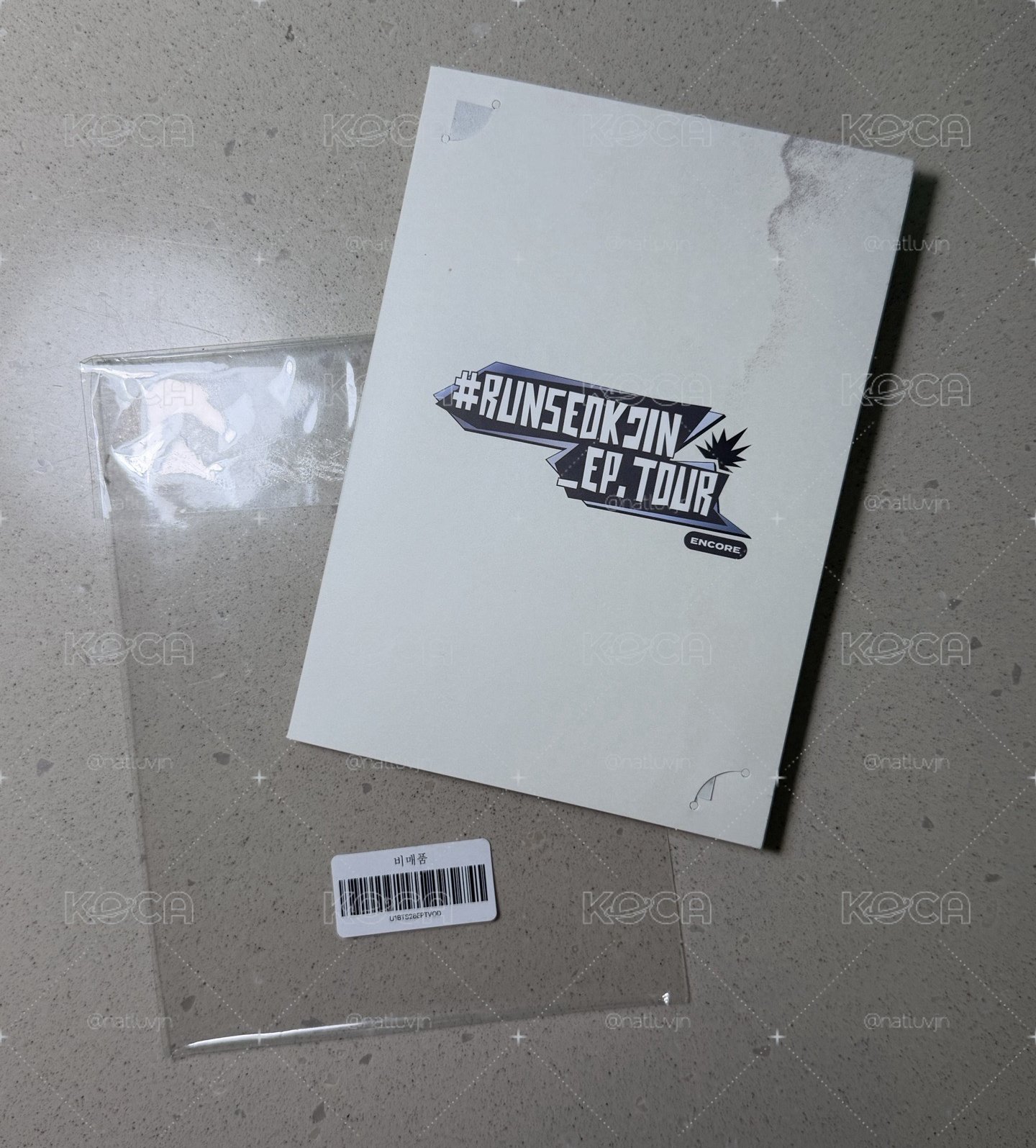 RunSeokJin Wvs VOD 特典