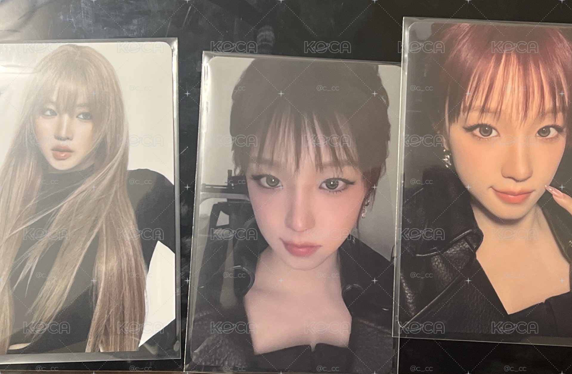 日場 卡包琦三張一起