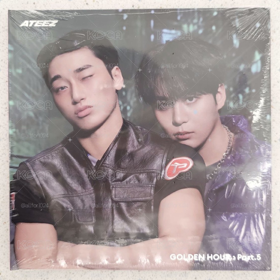 ATEEZ|崔傘鍾浩|GOLDEN HOUR PART.5 雙人DIGIPACK