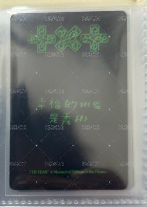 秀彬yzy 中文卡背