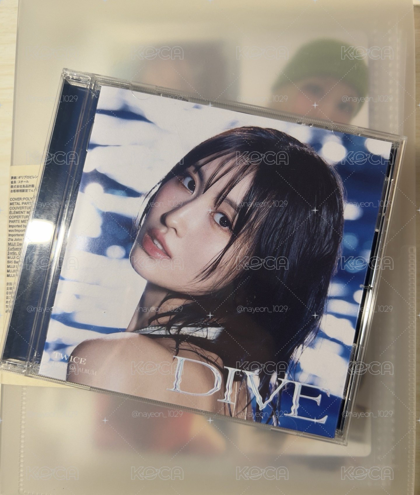 TWICE momo DIVE單封空專
