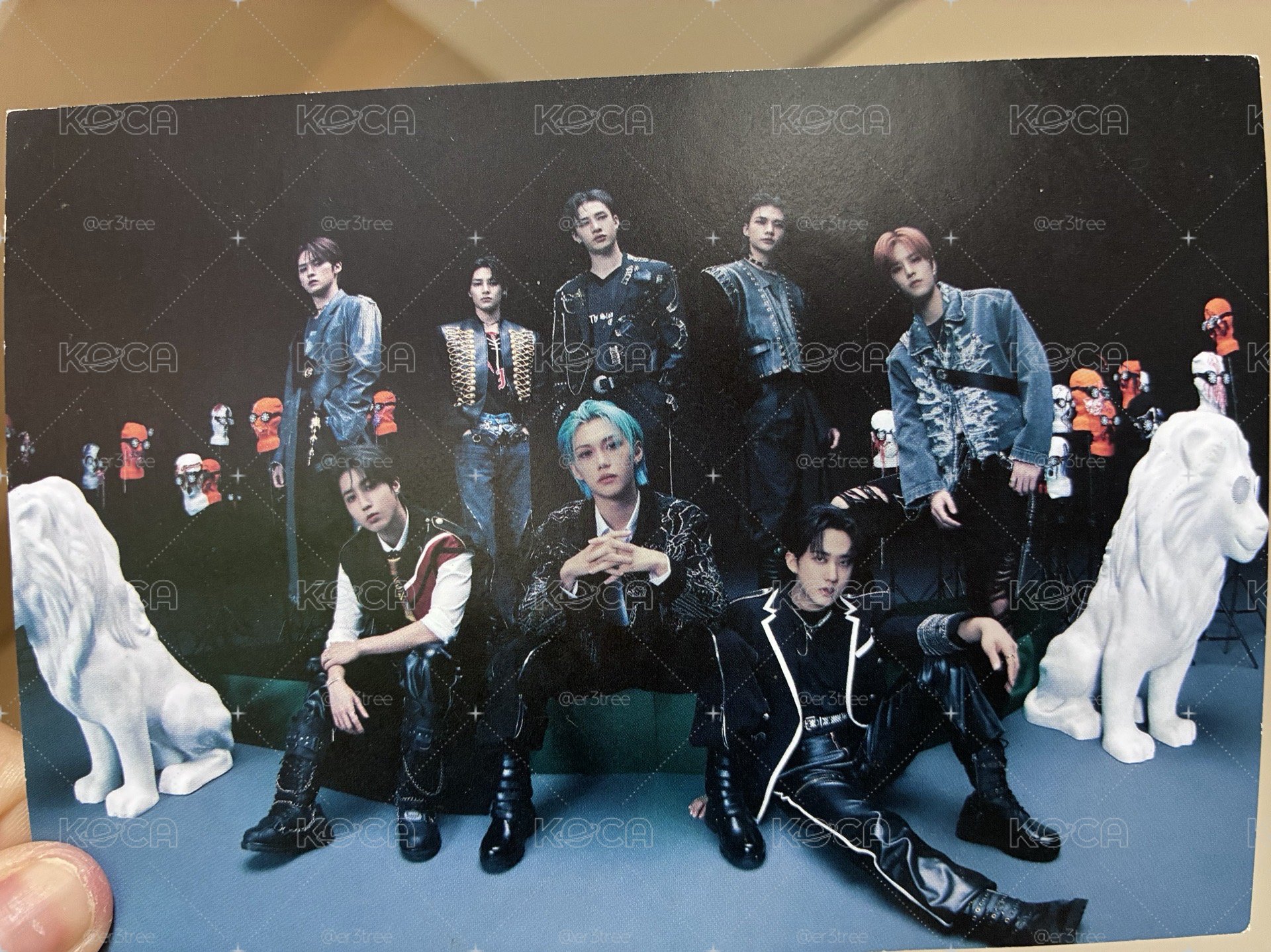 Stray Kids 樂快閃店 集章入場卡