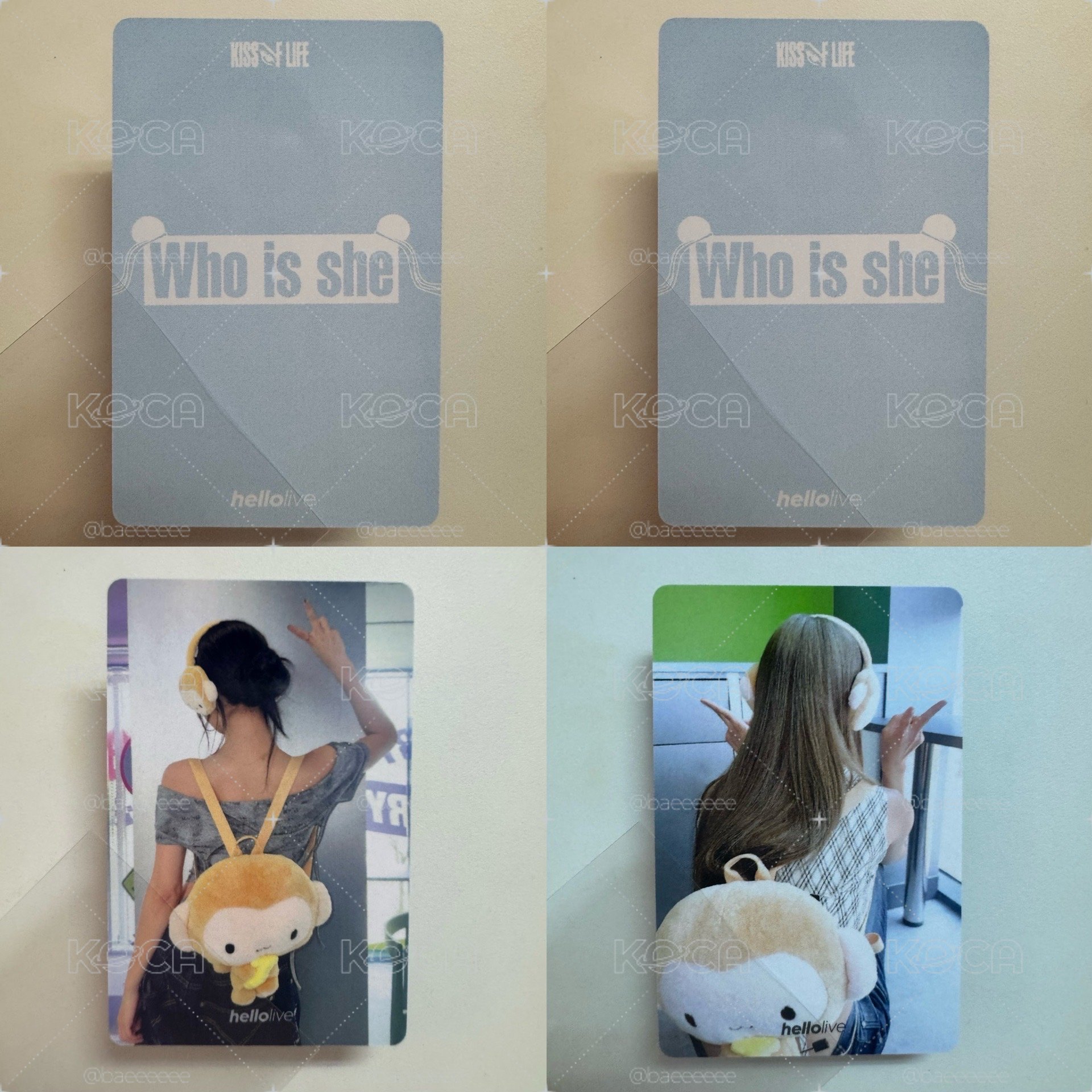KIOF HI 簽售卡 natty&hanul