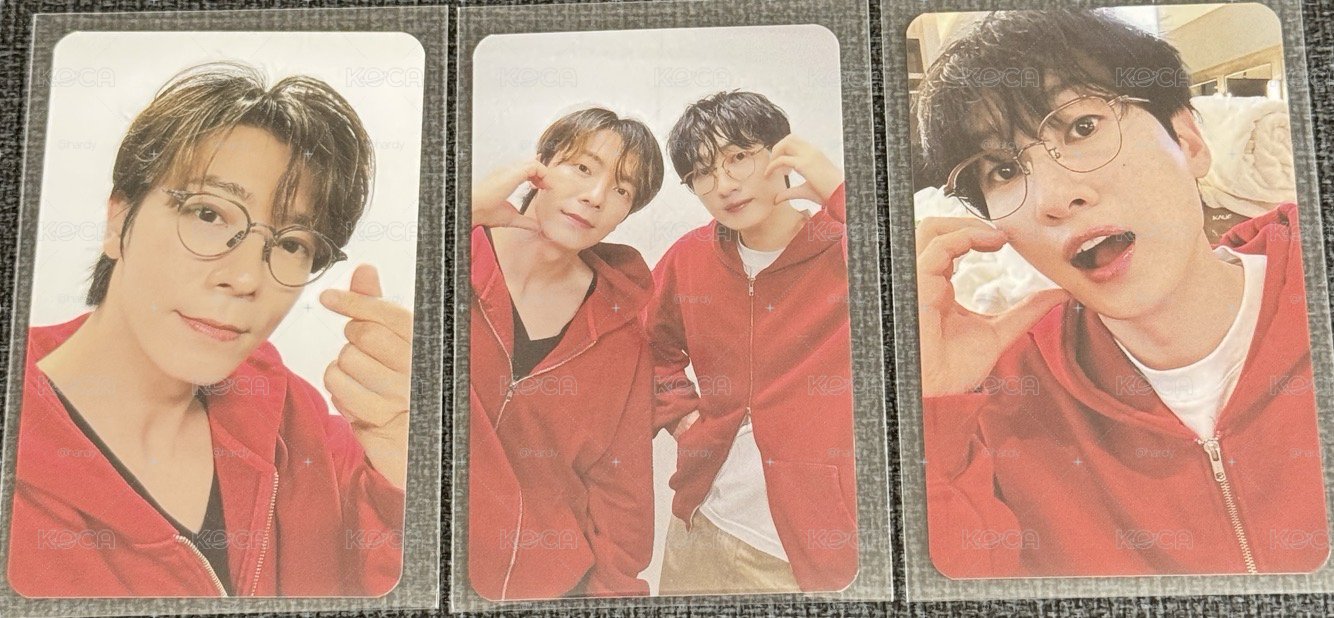 D&E 赫海 三張一起標