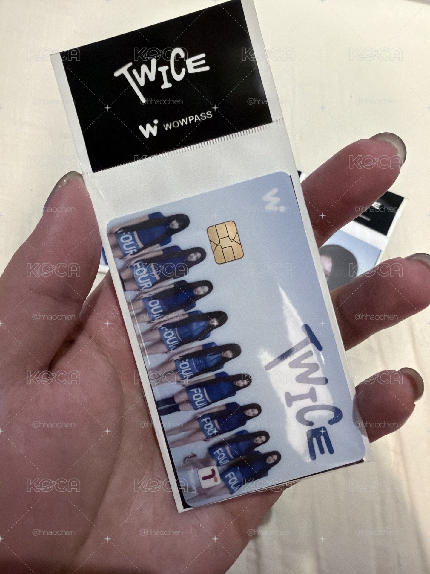 WOWPASS 交通卡 TWICE 團卡