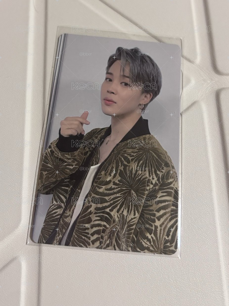 2018回憶錄 藍光版小卡 JIMIN