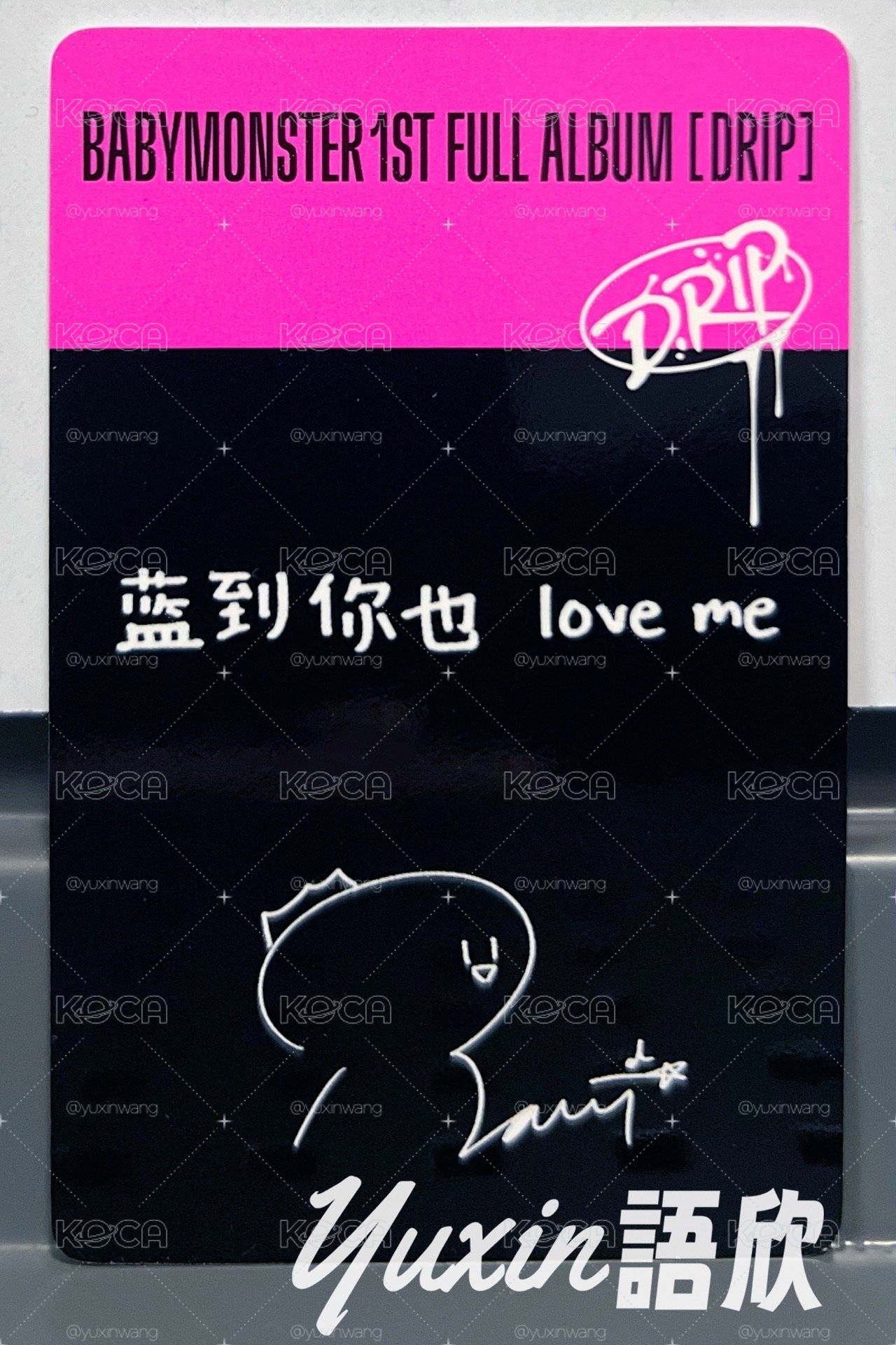 現貨✅ BABYMONSTER Rami DRIP 專輯 京東 特典 小卡