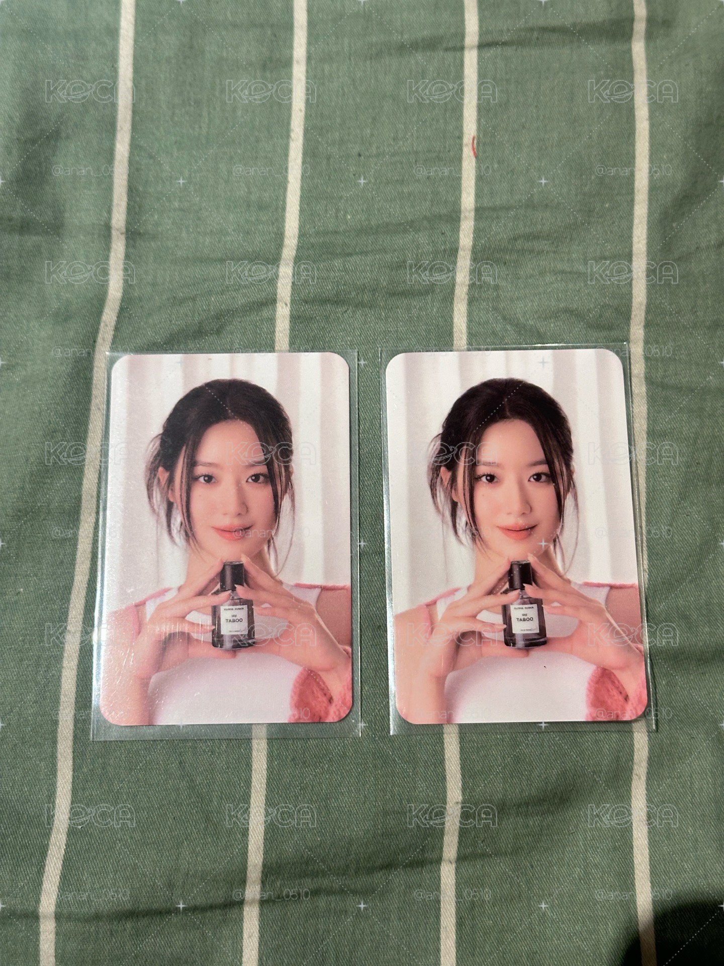 刷香水卡