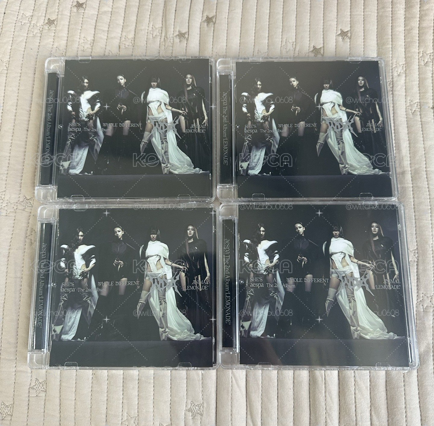 Aespa LEMONADE Japan Exclusive MUTANT Ver. 專輯 4張
