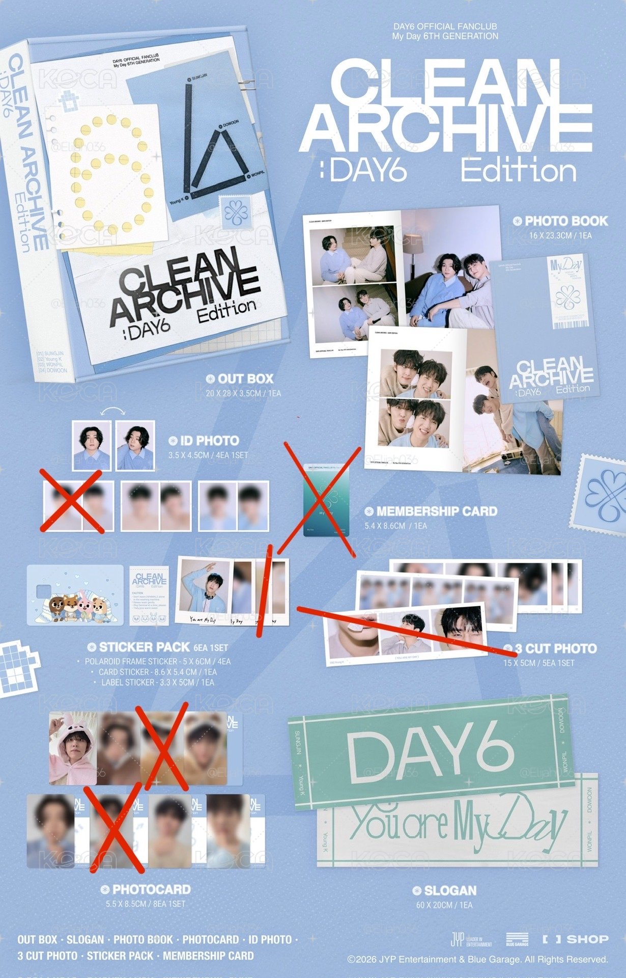Day6 六期會員禮（可拆賣）