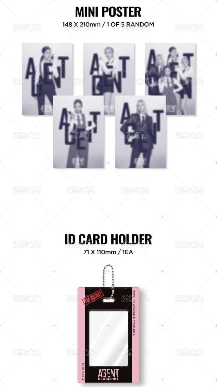 PHOTOCARD COLLECTION AGENT BLACKPINK