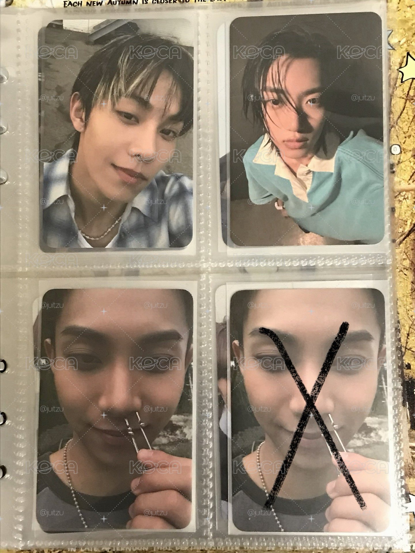 五金金栗 貼紙書單卡