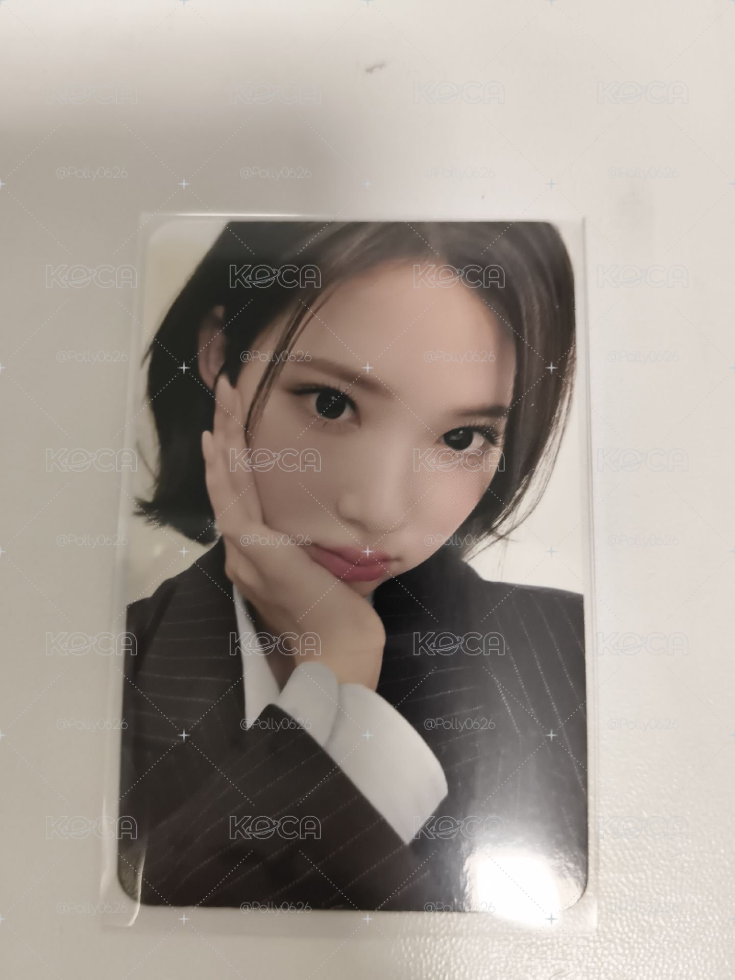 jiwoo照片組單卡