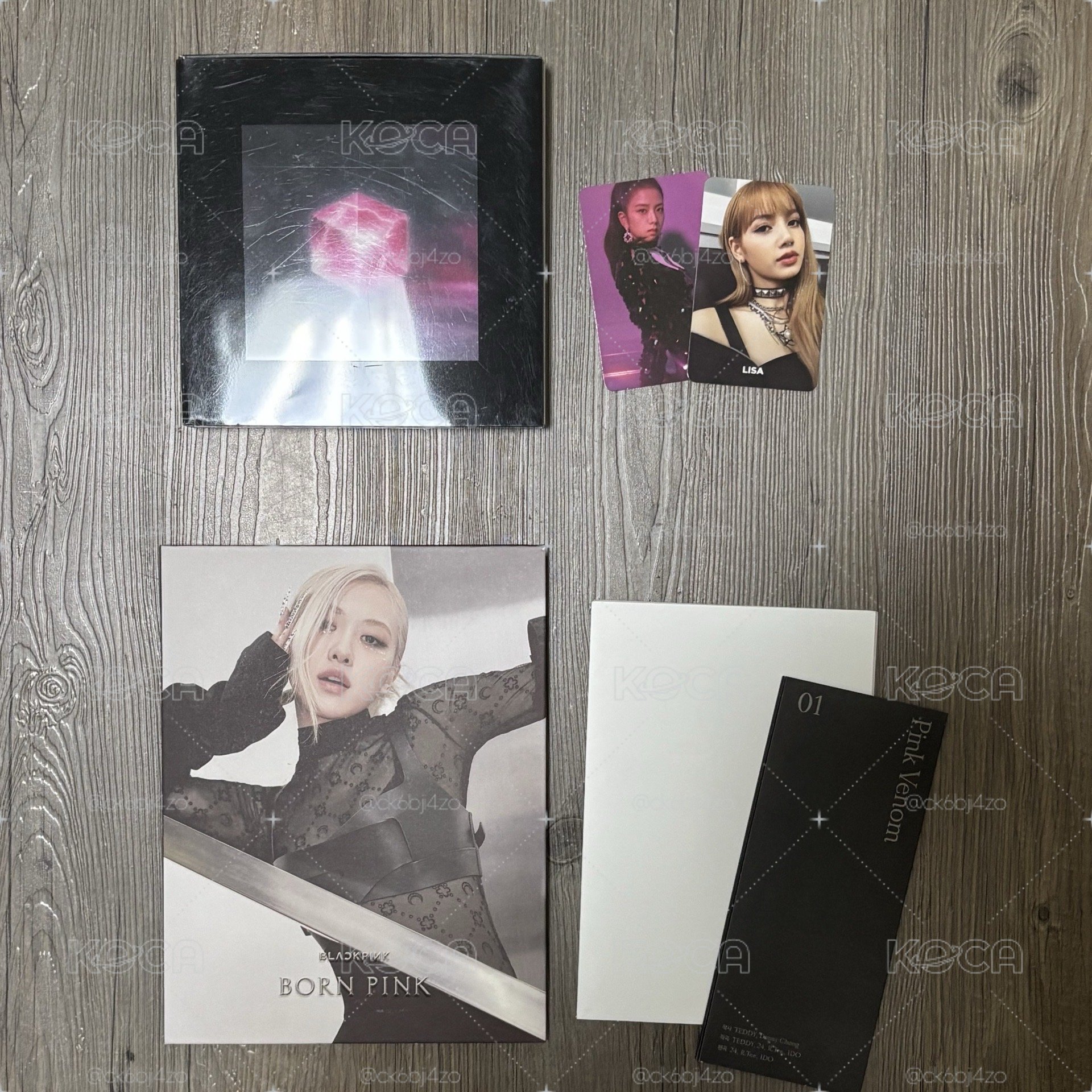 BORN PINK 專輯 ROSÉ ver.｜空專