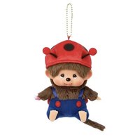 Monchhichi 昆蟲系列 SS娃 Monchhichi 昆蟲系列 瓢蟲夢奇奇吊娃