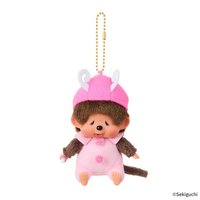 Monchhichi 昆蟲系列 SS娃 Monchhichi 昆蟲系列 蝴蝶夢奇奇吊娃