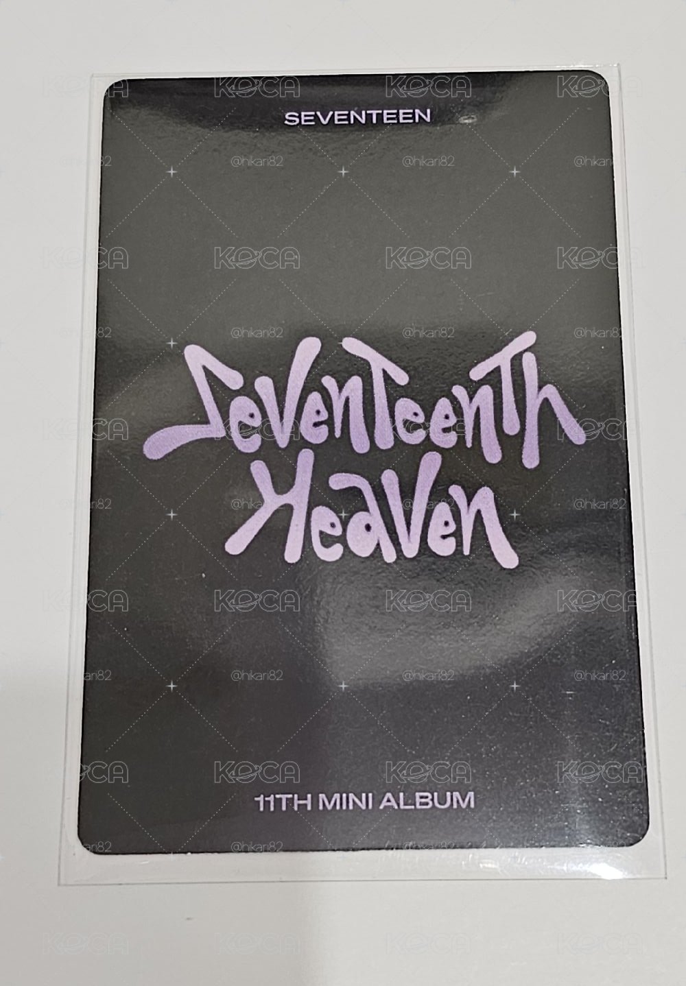 SEVENTEEN MINI11:SEVENTEENTH HEAVEN WOOZI 