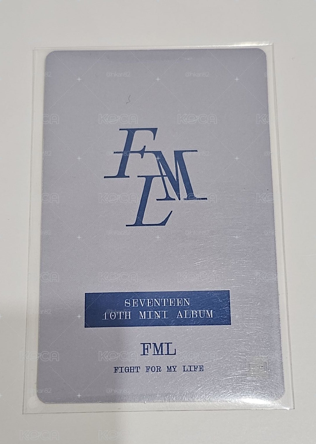 SEVENTEEN MINI10:FML WOOZI 