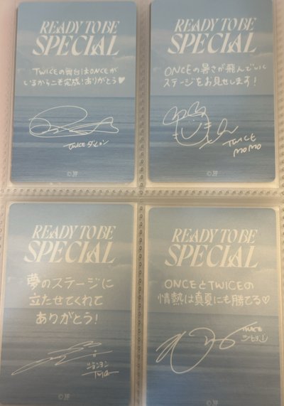 TWICE RTB日本特別場升級禮卡 桃定效多