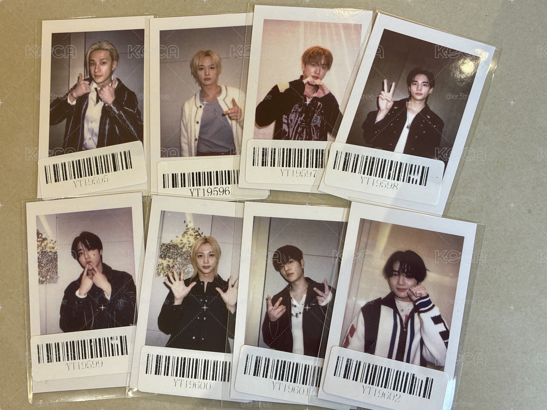 SKZ KARMA 上海1.0 簽售卡 拍立得