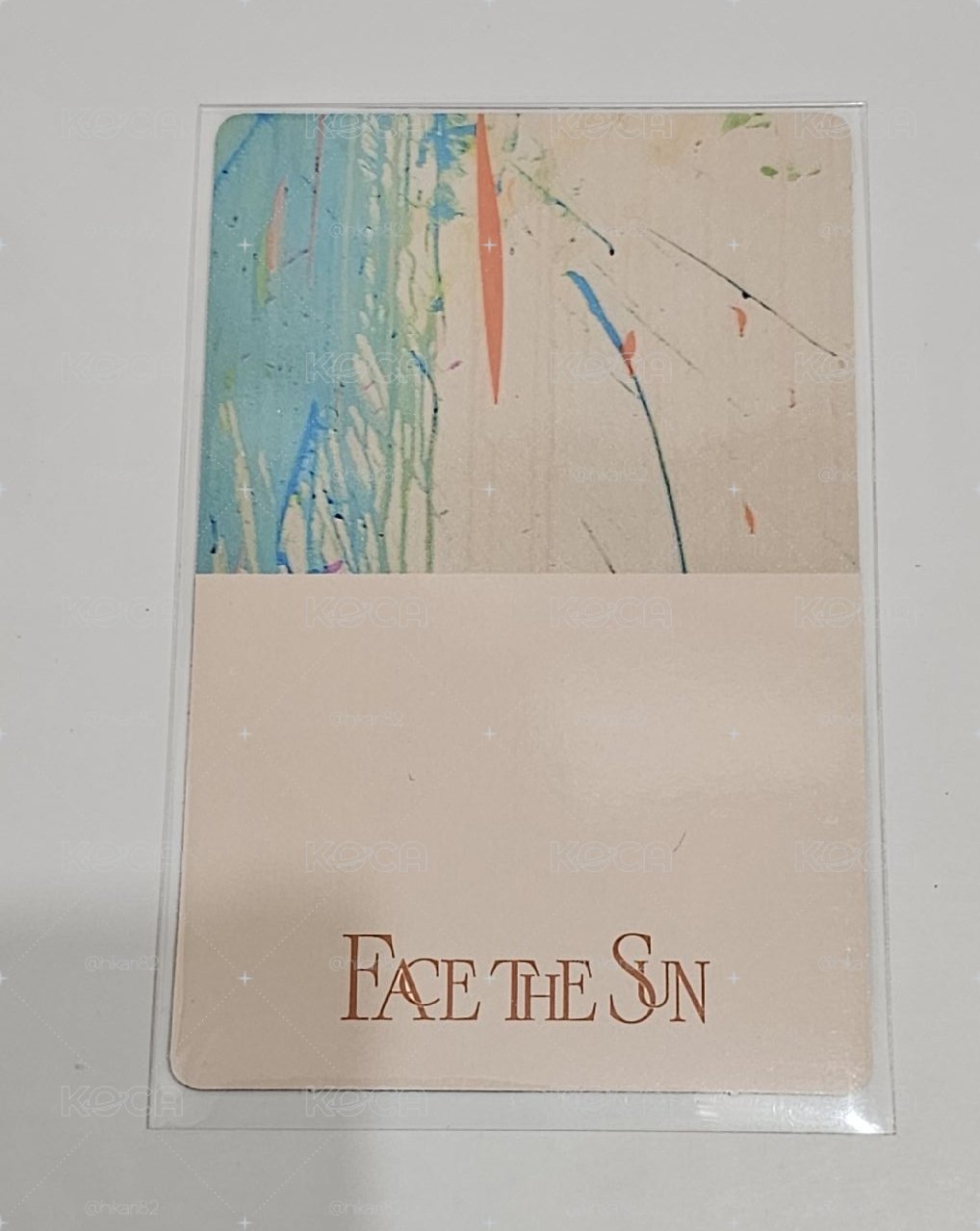 SEVENTEEN  正規四：FACE THE SUN  WOOZI 