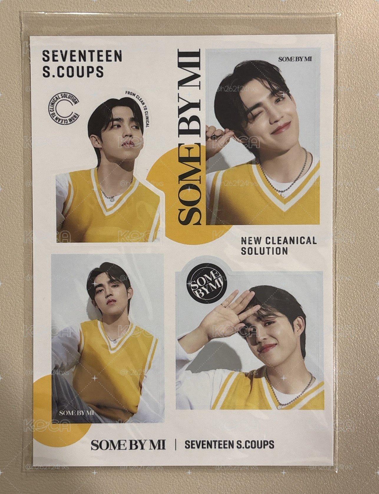 SOME BY MI S.COUPS代言貼紙