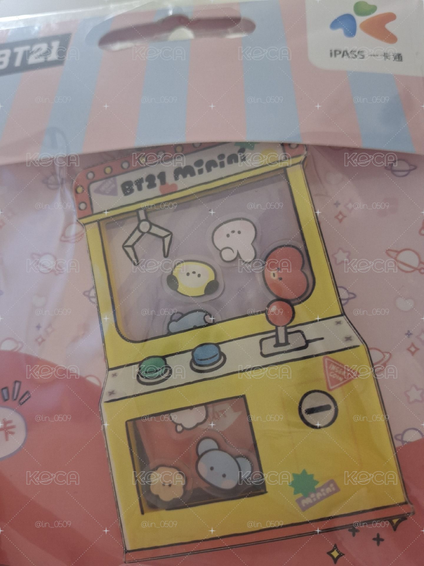 BT21 搖搖樂一卡通 全新未拆