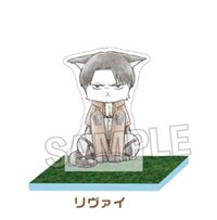 調査兵にゃん　大地なアクリルスタンド 立牌 
