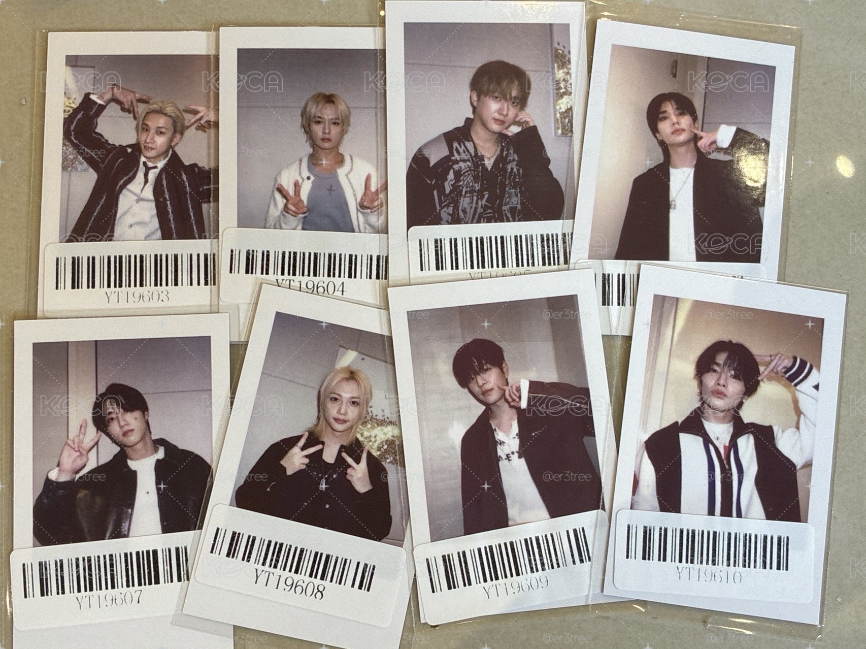 SKZ KARMA 上海1.0 中簽拍 復刻拍立得