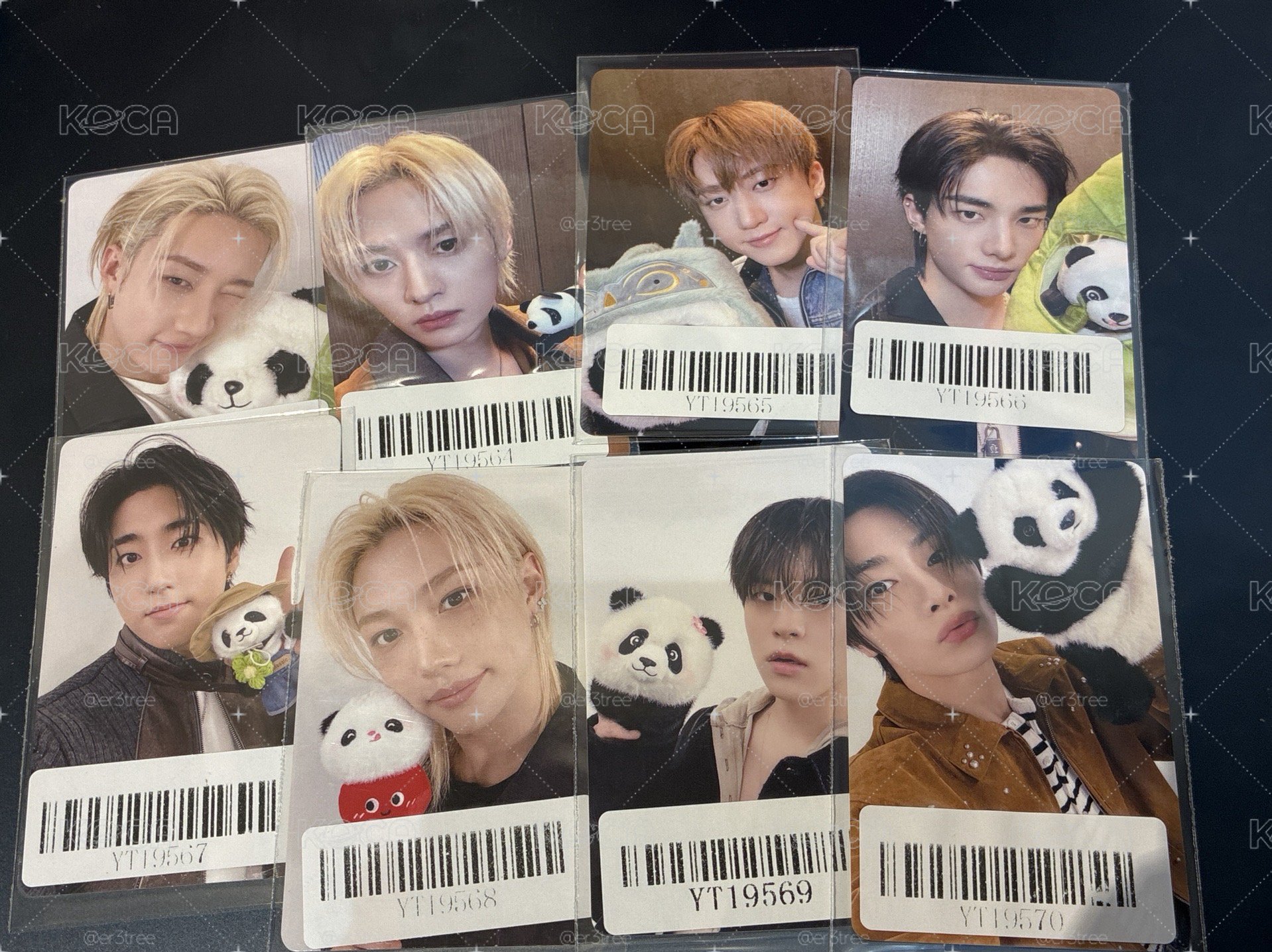 SKZ KARMA 深圳簽售特典卡 拍立得