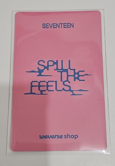SEVENTEEN MINI12:SPILL THE FEELS WOOZI 