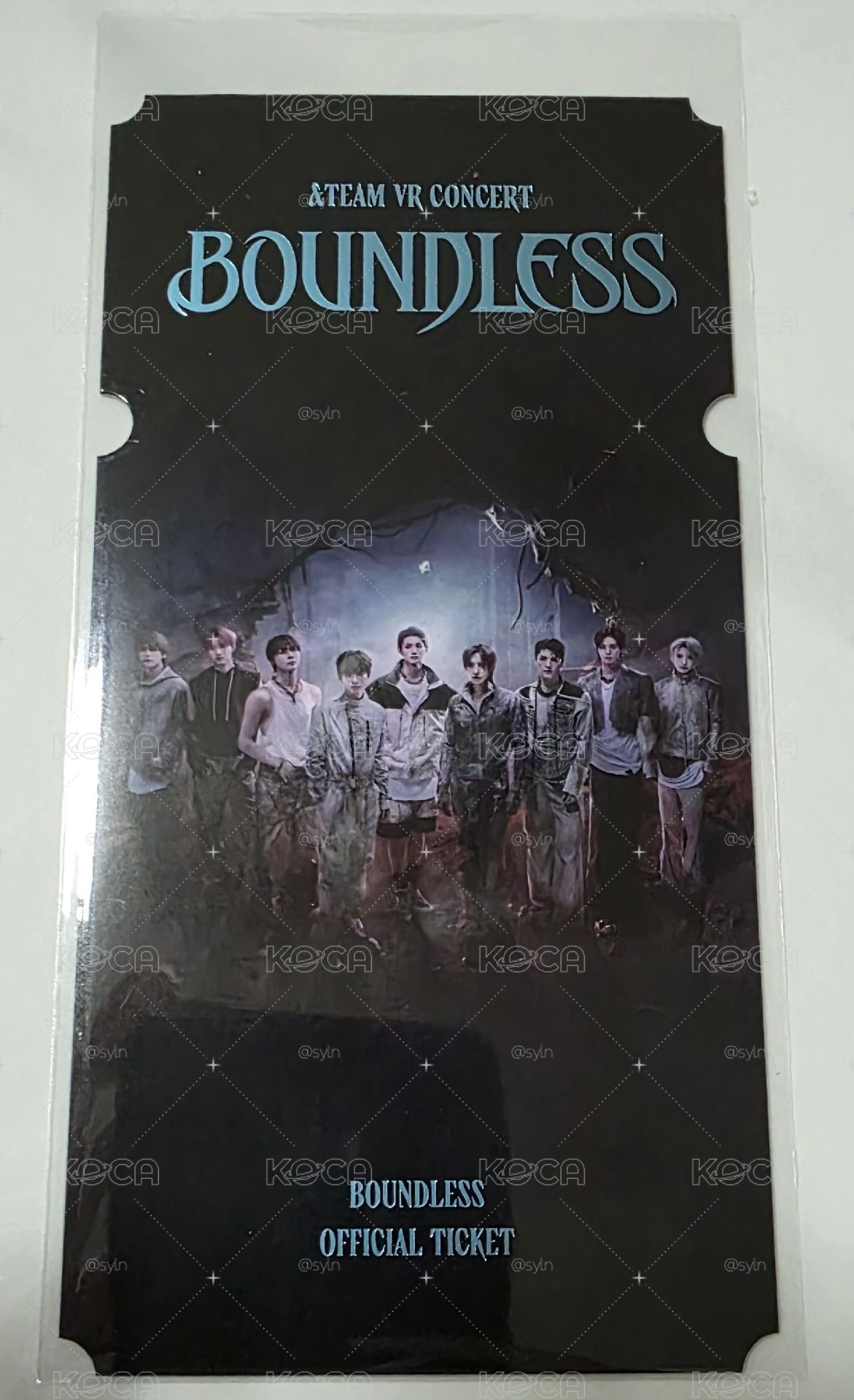 VR BOUNDLESS 第一週特典卡 票卡