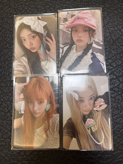 現貨 NOT CUTE ANYMORE yzy 預售2.0 特典卡：minju、wonhee、iroha、moka